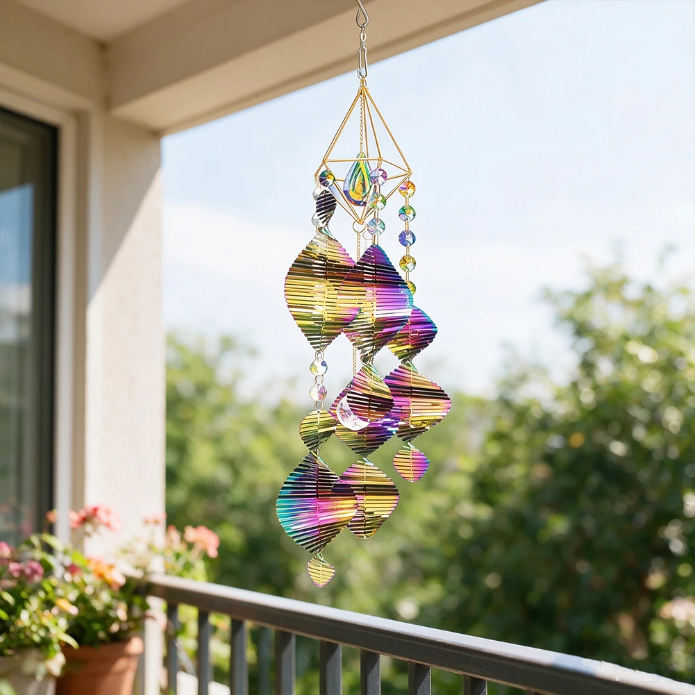 Helix Twister Wind Spinner Rai - Wind Chime Tubular ulasan dan harga