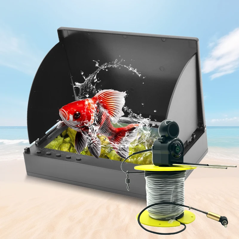 

Portable 10000mAh 6inch Underwater Fish Finder 720P Night Vision Camera For Winter Summer Fishing Reminder For Fishing Fish