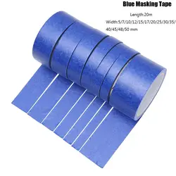 20M Blue Painters Clean Peel Masking Tape Adhesive DIY Painting Paper Painter Decor Craft General Purpose