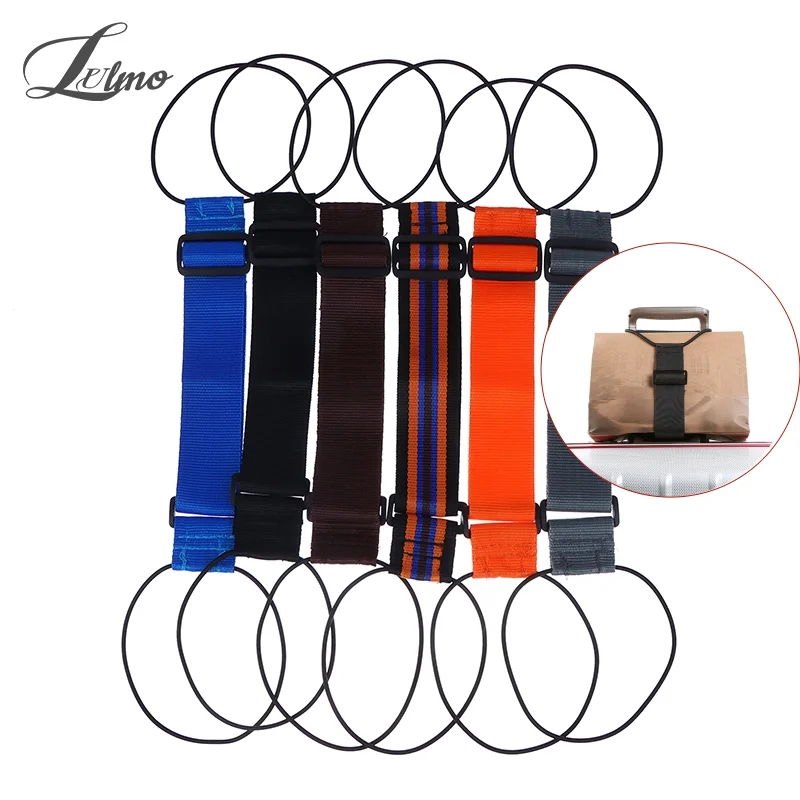 Elastic Adjustable Luggage Strap Carrier Strap Baggage Bungee Luggage Belts Suitcase Belt Travel Security Carry On Straps