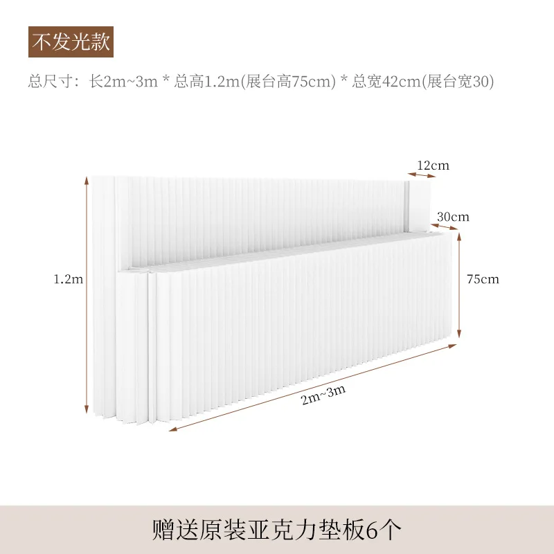 Booth wall screen foldable office partition waterproof