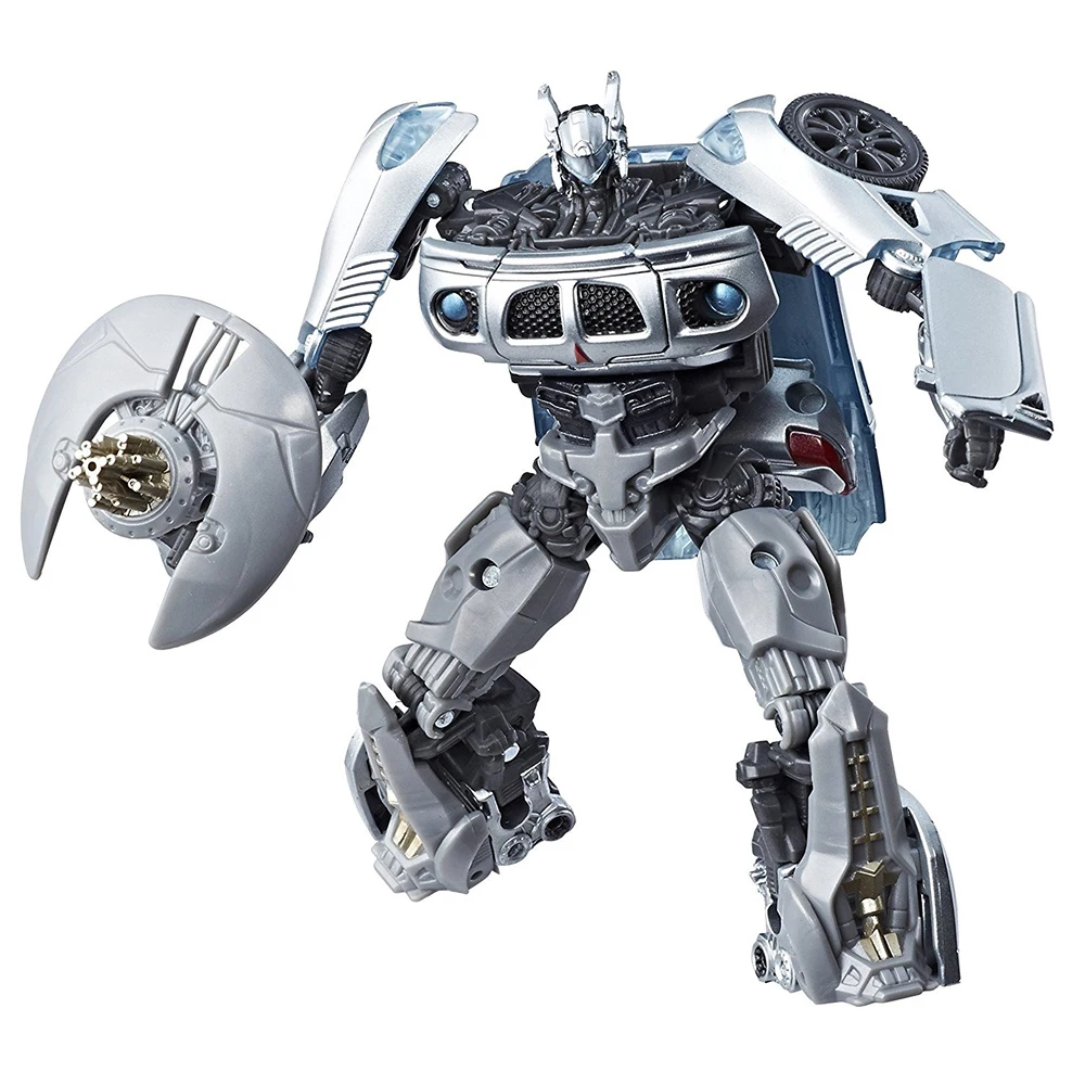 [En stock] Hasbro Transformers Studio Series Jazz, Sideswipe y Cogman Deluxe Class figura de película de acción juguetes de modelos coleccionables