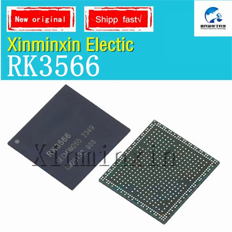 5Pcs/Lot RK3566 BGA-565(15.5x14.4) Master Control Chip  IC Chip New Original In Stock