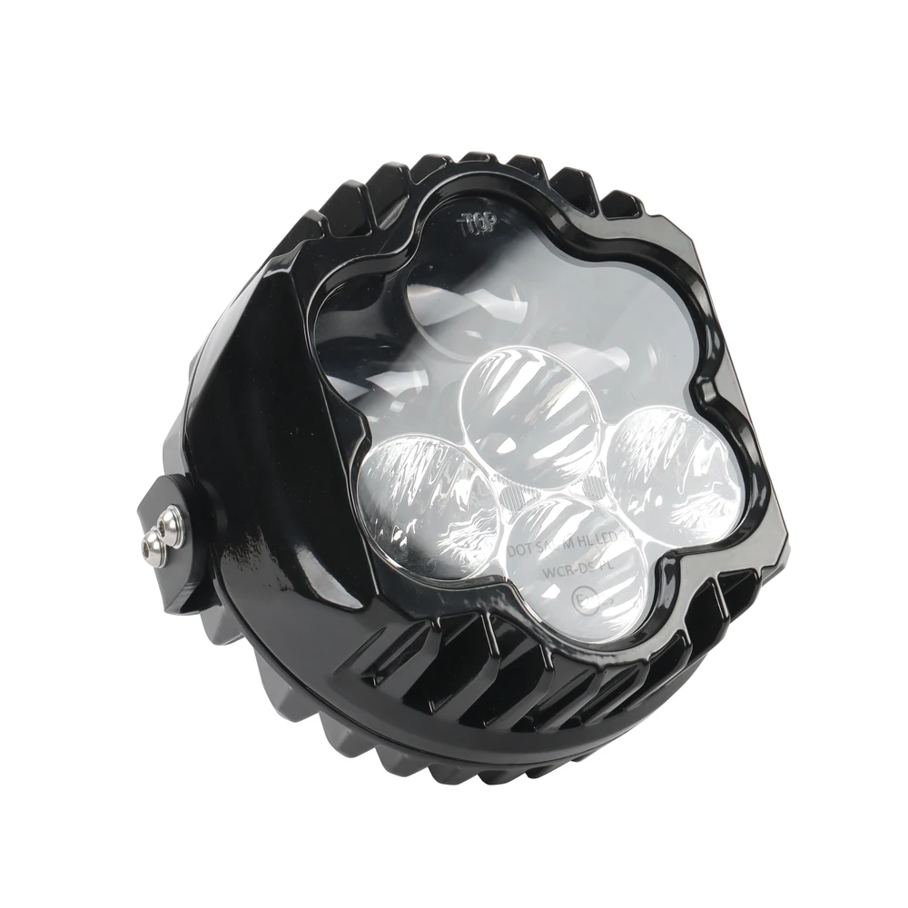 Motorcycle Accessories DOT ECE Road Shark Style Headlight With Bracket Plug&Play For Softail Street Bob Low Rider S Standard 18+