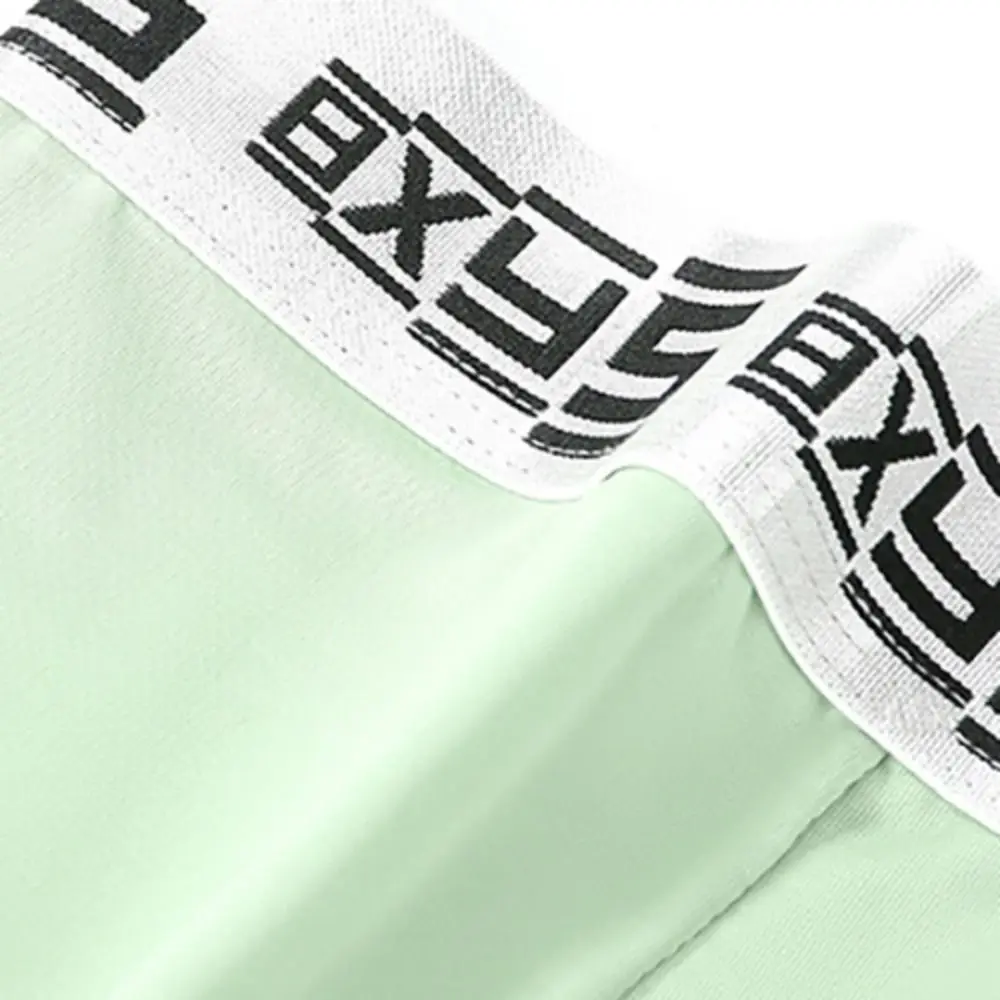 

3Pcs Fashion Mesh Men's Flat Panties Mid Waist Ice Silk Seamless Briefs Traceless Underpants Underwear for Man Gift