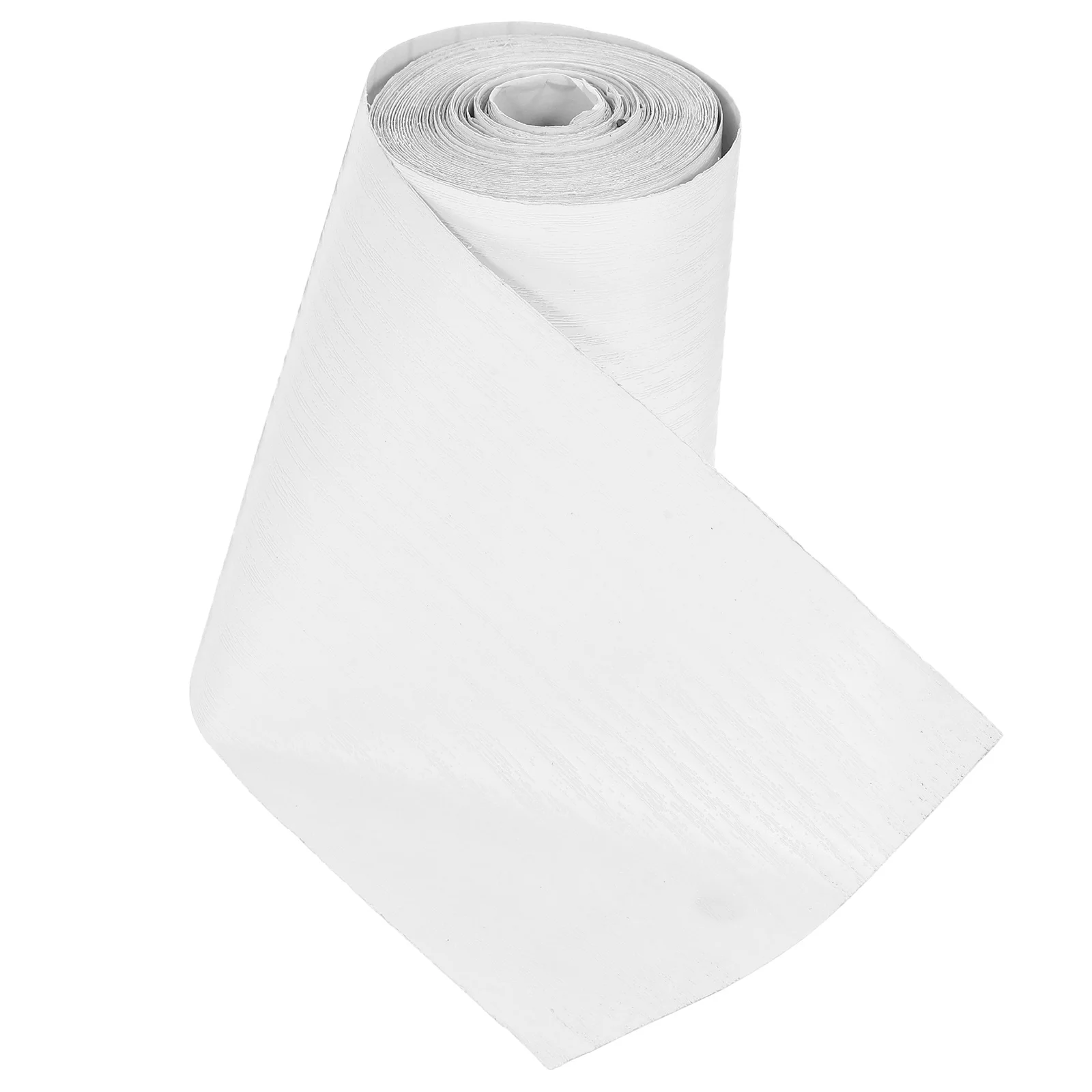 1 rollo de rodapié adhesivo de grano de madera, moldura Flexible de Pvc para decoración de zócalo de pared, palo de pelar, borde de suelo impermeable