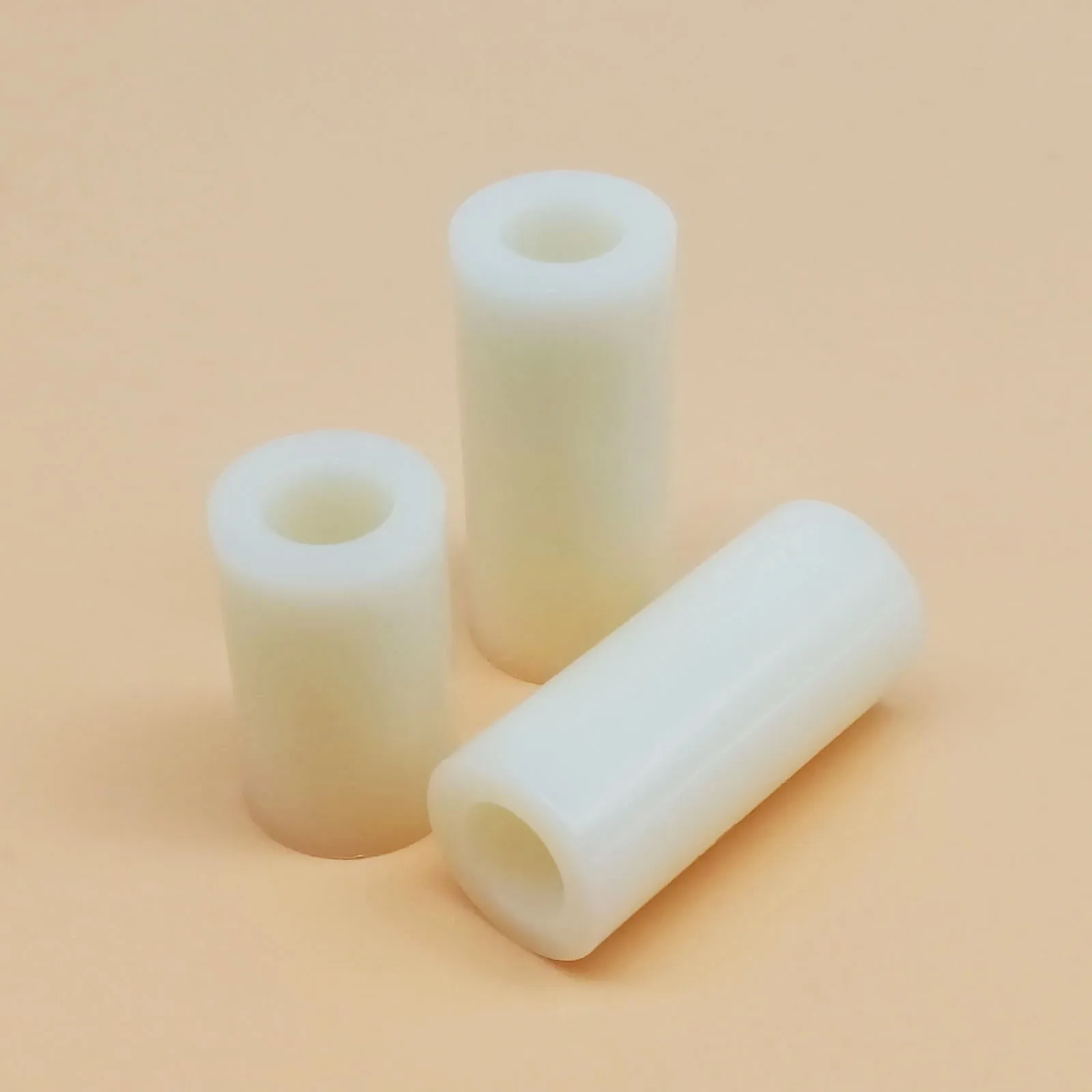 Schwarz ABS Nylon Rund Nicht Gewinde Säule Abstandshalter Distanzscheibe M3- M10
