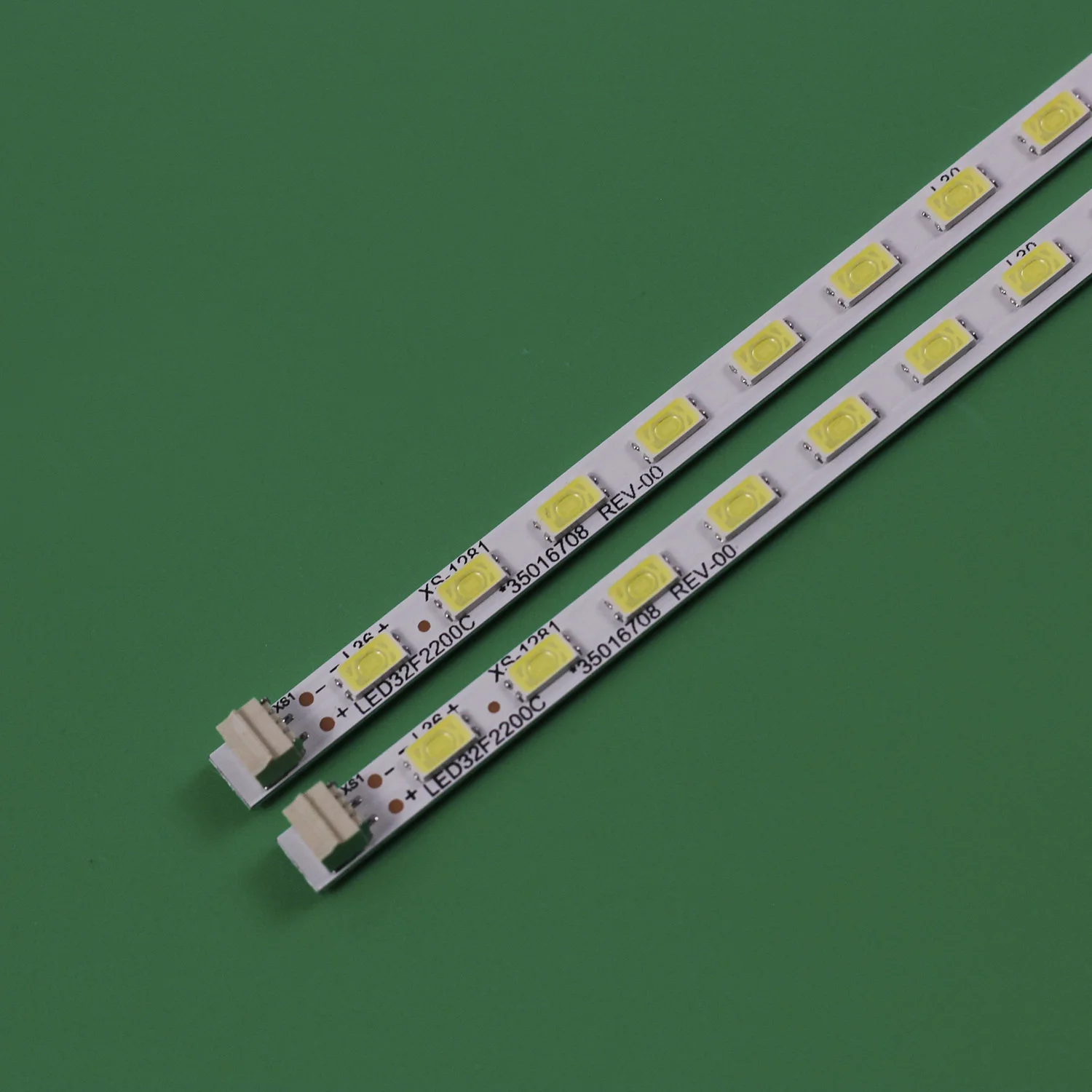 Imagem -05 - Conjunto Tira Retroiluminação Led para Konka Led32f2200ce 36led Yp37020575 35016310 35016385 35016995 357 Milímetros Pcs