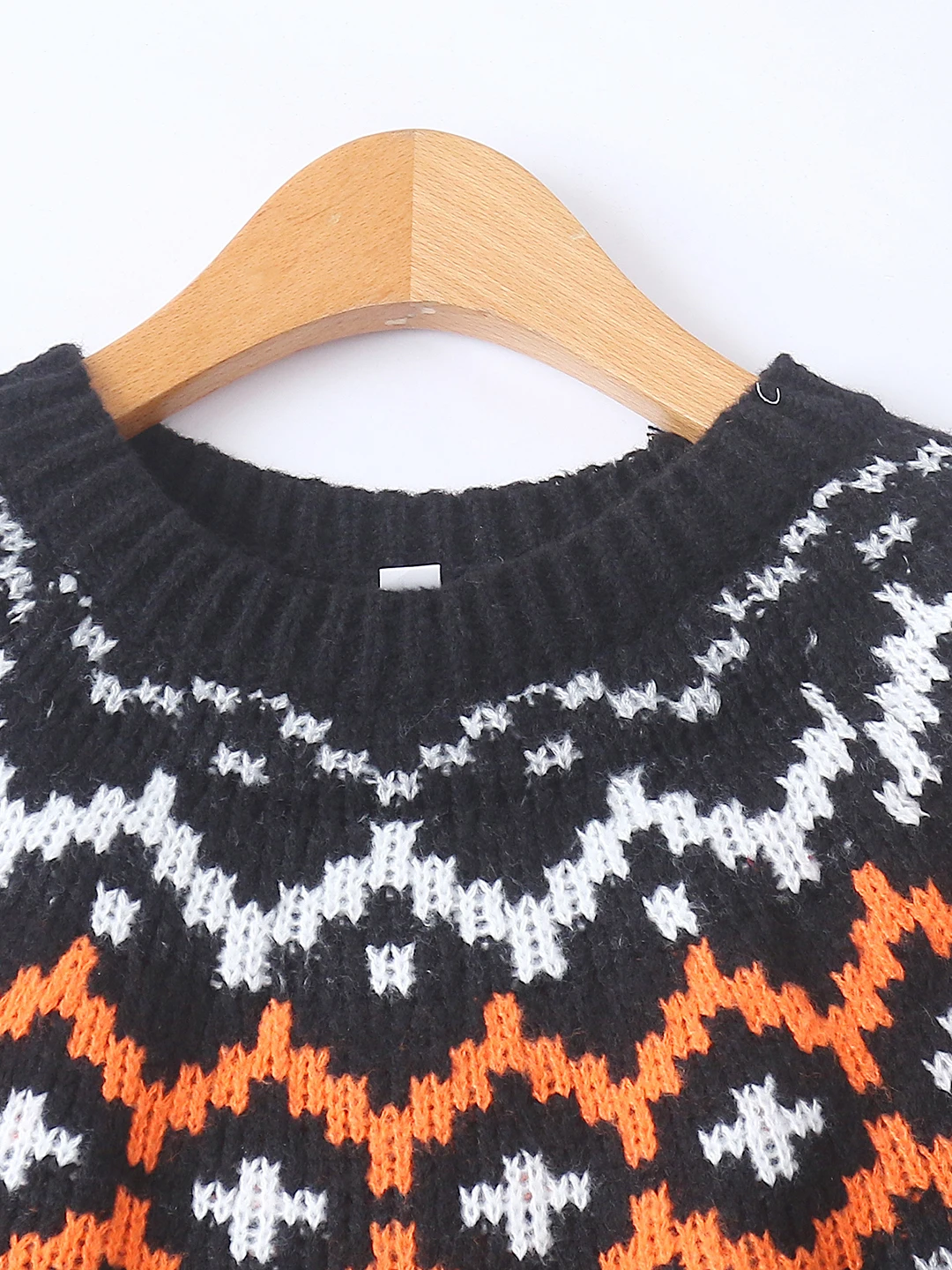 

Color Blo Knitted Sweater round Ne Long Sve ort Sle Women's Faion Autumn New Arrival Slim Fit Basic Crew Ne