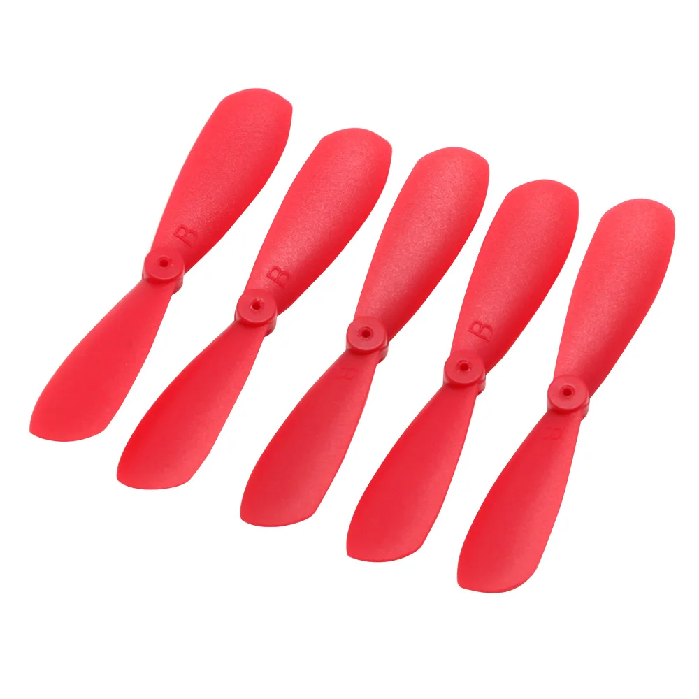 10pcs 46mm 4.6cm 0.8mm 1.0MM CW CCW AB Props Propellers Main Blades fit 716 615 720 Coreless Motor For Airplan Drone (5 Pair)