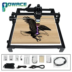 20W 40w Laser do cięcia i grawerowania DIY maszyna do grawerowania CNC 4240 do powierzchni wykonane z drewna metalu 42*40cm