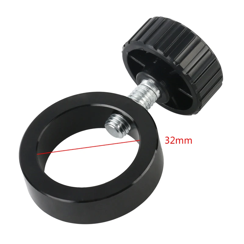 Imagem -04 - Indústria Stereo Microscópio Limit Fix Posição Anel Titular Coluna de Metal Pilar Bar Adaptador com Parafuso 32 mm 25 mm