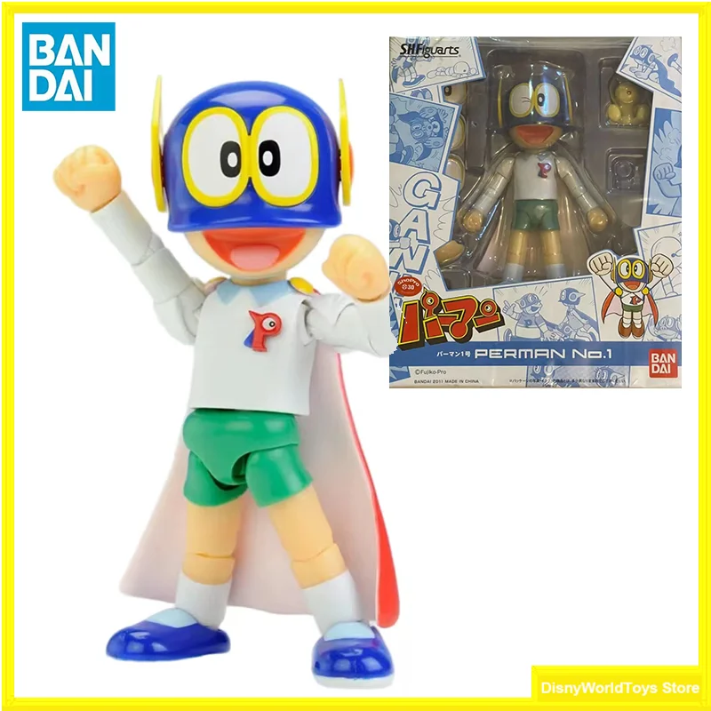 

100% Original Bandai S.H. Figuarts SHF Perman 1 In Stock Anime Action Collection Figures Model Toys