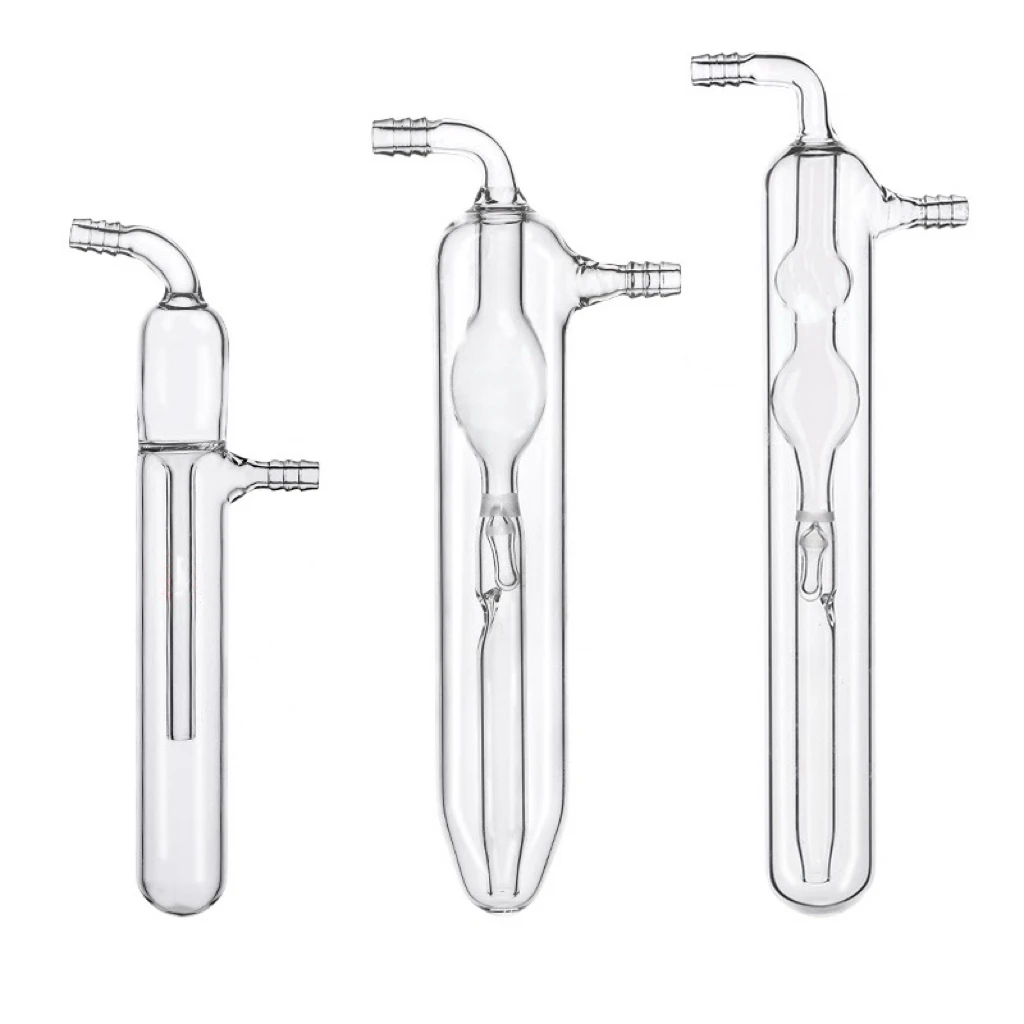 

Glass Bubbler Anti-Back-Sucking Oil Bubbler Lab Bubble-Type Absorption Bottle Anti-Back-Sucking Bubbler