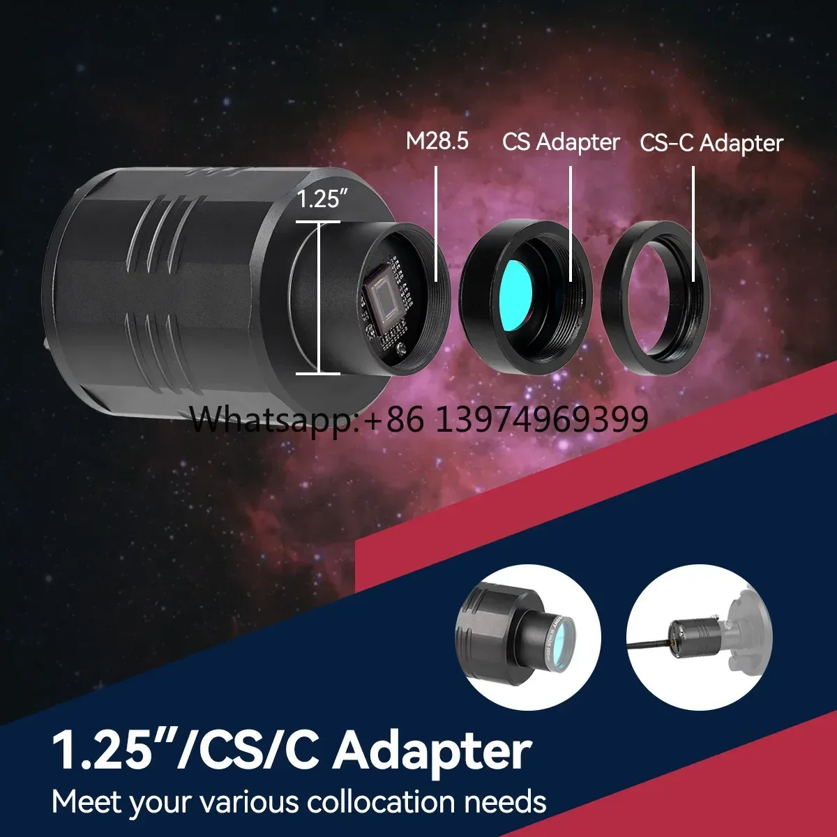 SC311 1.25-inch Wireless Wifi Astronomical Eyepiece  IMX662 Sensor EAA factory