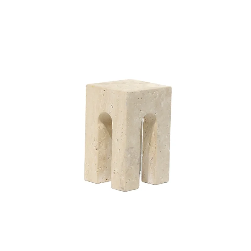 

Beige Terrazzo Combination Decorative Objects Low High Resin Ornaments Home Living Room Decoration Gifting Room Ornamentation