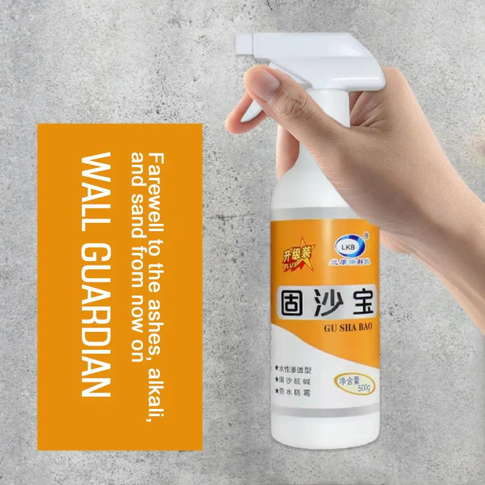 Sand Fixing Agent Wall Spray Pavement Wall Repair Wall Crack Repair Graffiti Tool Wall Glue Repair Agent Pee V3l4