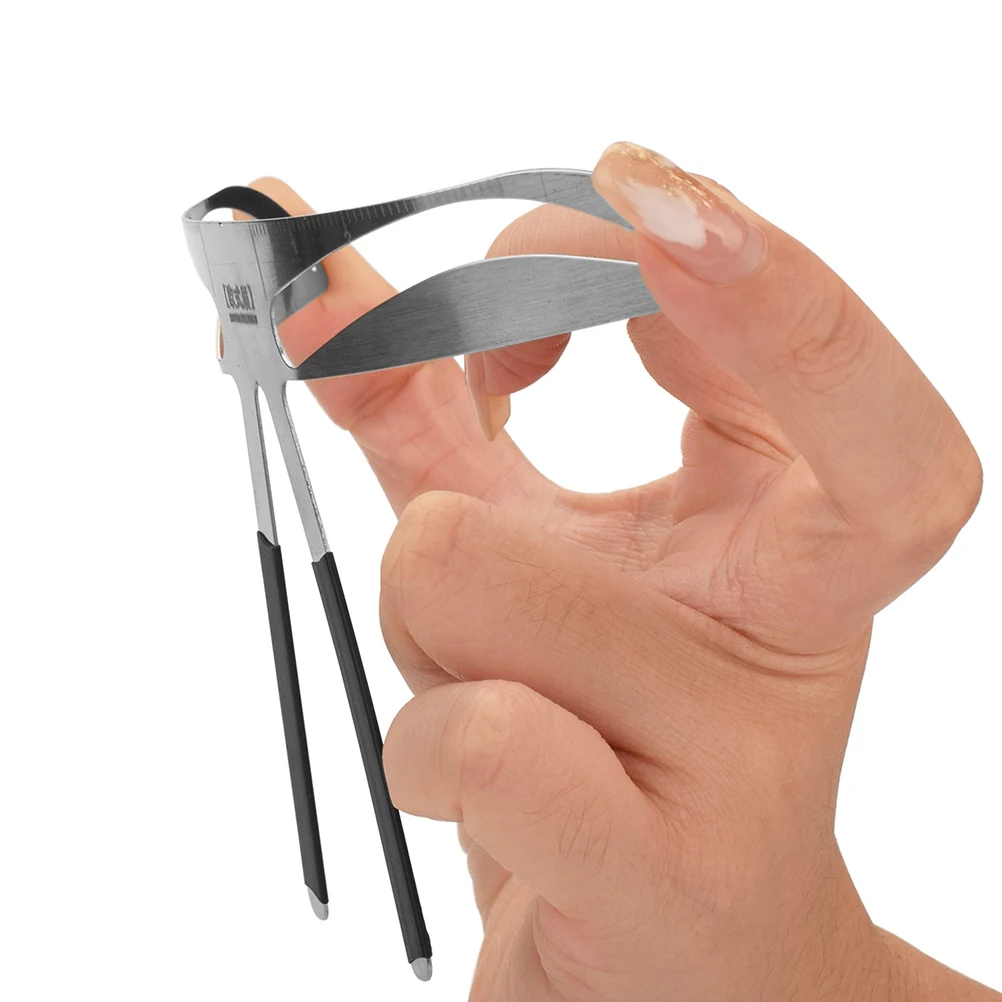 

Eyebrow Ruler Stainless Steel Shaper Tattoo Templates Mapping Stencil Position Tool Compact Lightweight Portable Eyebrow