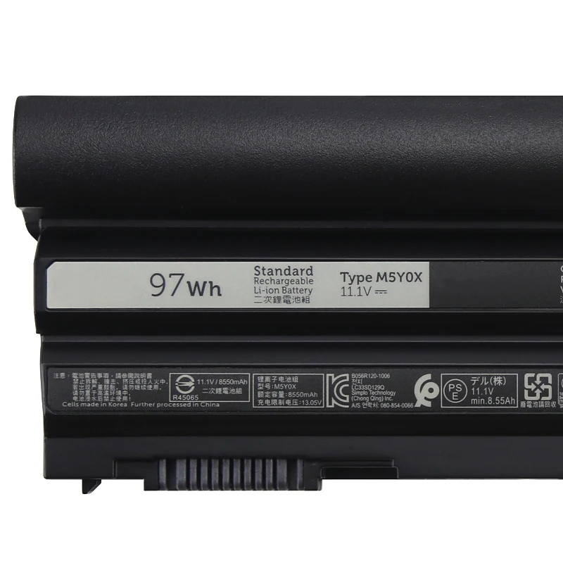 Imagem -03 - Bateria do Portátil Dell Latitude Dell Latitude E5420 E5430 E5520 E5530 E6430 E6440 E6520 E6530 E6540 M5y0x 97wh