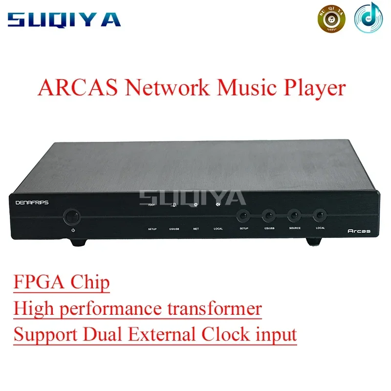 SUQIYA-ARCAS Network Music Player Supports Two External Clock Inputs