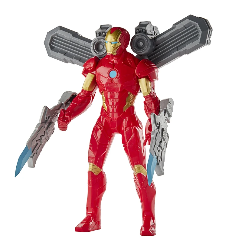 Original Authentic Hasbro Marvel The Avengers Series Iron Man Equipment Doll  Model Toy Collection Birthday Gift