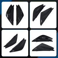 For Suzuki GXT200 DR200 Jinan Qingqi Tibetan Mastiff Qm200gy-B A Spillplate Black Three Generations Side Plate Fairing