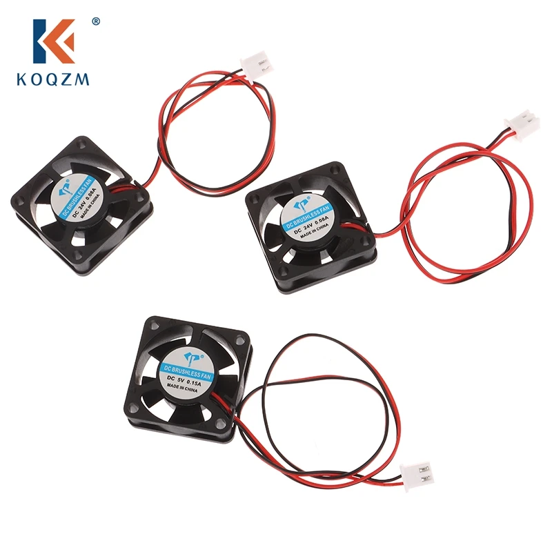 

Вентилятор 3010, 5 В, 24 В, 30x30x10 мм, 2-контактный кулер постоянного тока, маленький вентилятор охлаждения, бесщеточный вентилятор, радиатор для 3D-принтера, детали