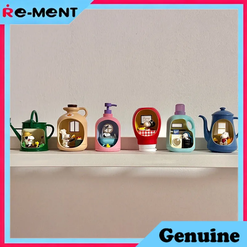 

Rement подлинная жизнь в бутылке «Счастливые моменты», слепая коробка, очень подробная бутылка, сцена, фигурка, оригинальный коллекционный подарок