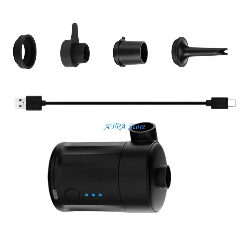U13C Efficient Battery Run Inflation Tool for Air Filled Objects Features 4000mAh Rec