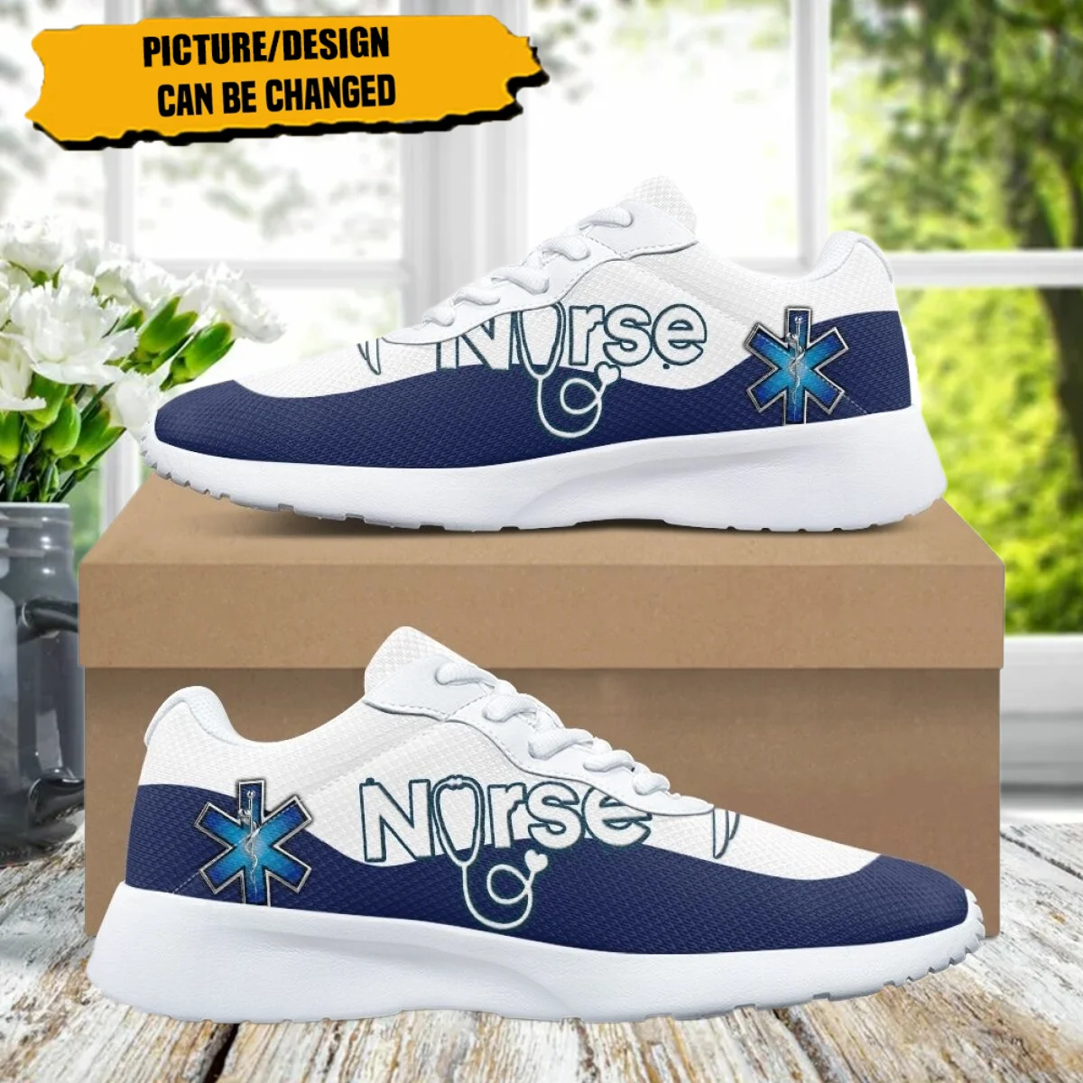 Nurse Medical Tools Design Women's Soft Jogging Shoes Fashion Sneaker Durable Gym Teen Sneakers Print On Demand tenis masculin