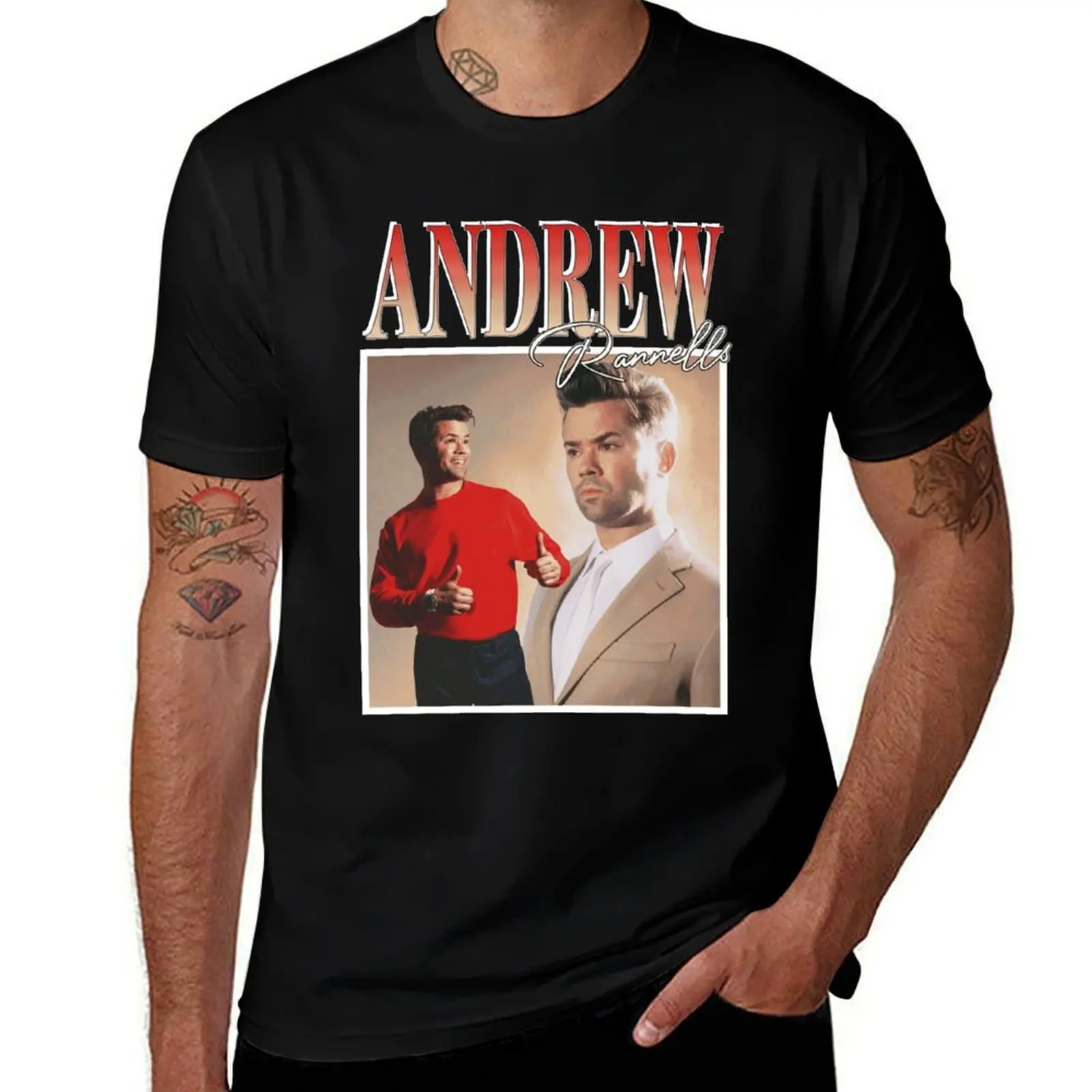 

Andrew Rannells T-Shirt Big and Tall Loose Fit T-Shirt