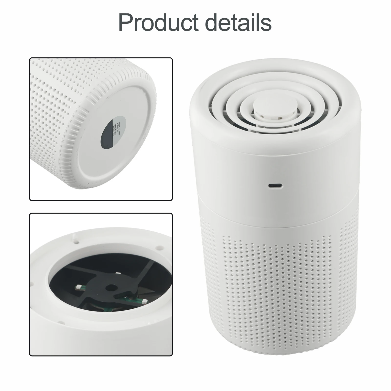 Effective Air Cleaner for Allergies Revitaliser Freshener Ioniser with H13 Filter Technology to Remove PM 2 5 Particles