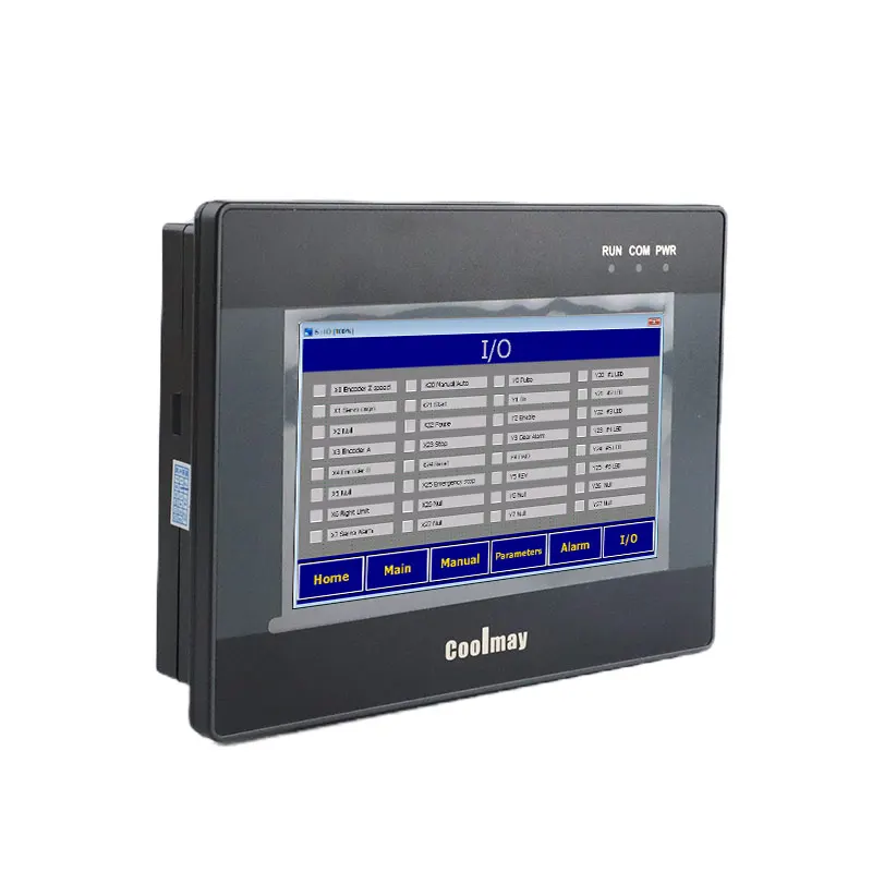Coolmay EX3S Series 4.3 Inch HMI Touch Screen Panel Industry 4AD2DA RS232 for Egg Incubator industrial automation controller