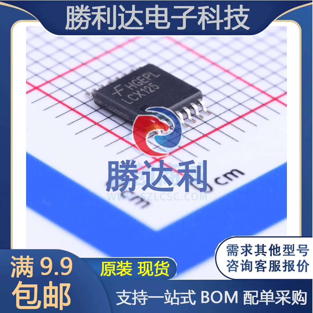 

30pcs original new 74LCX125MTCTSSOP-14 buffer/driver