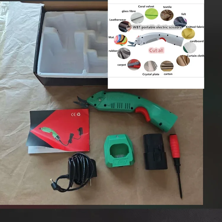 

WBT Electric Cutting Knife Special Scissors for Carbon Fiber Aramid No Battery Plug-In Drive Tungsten Chargable Option Available