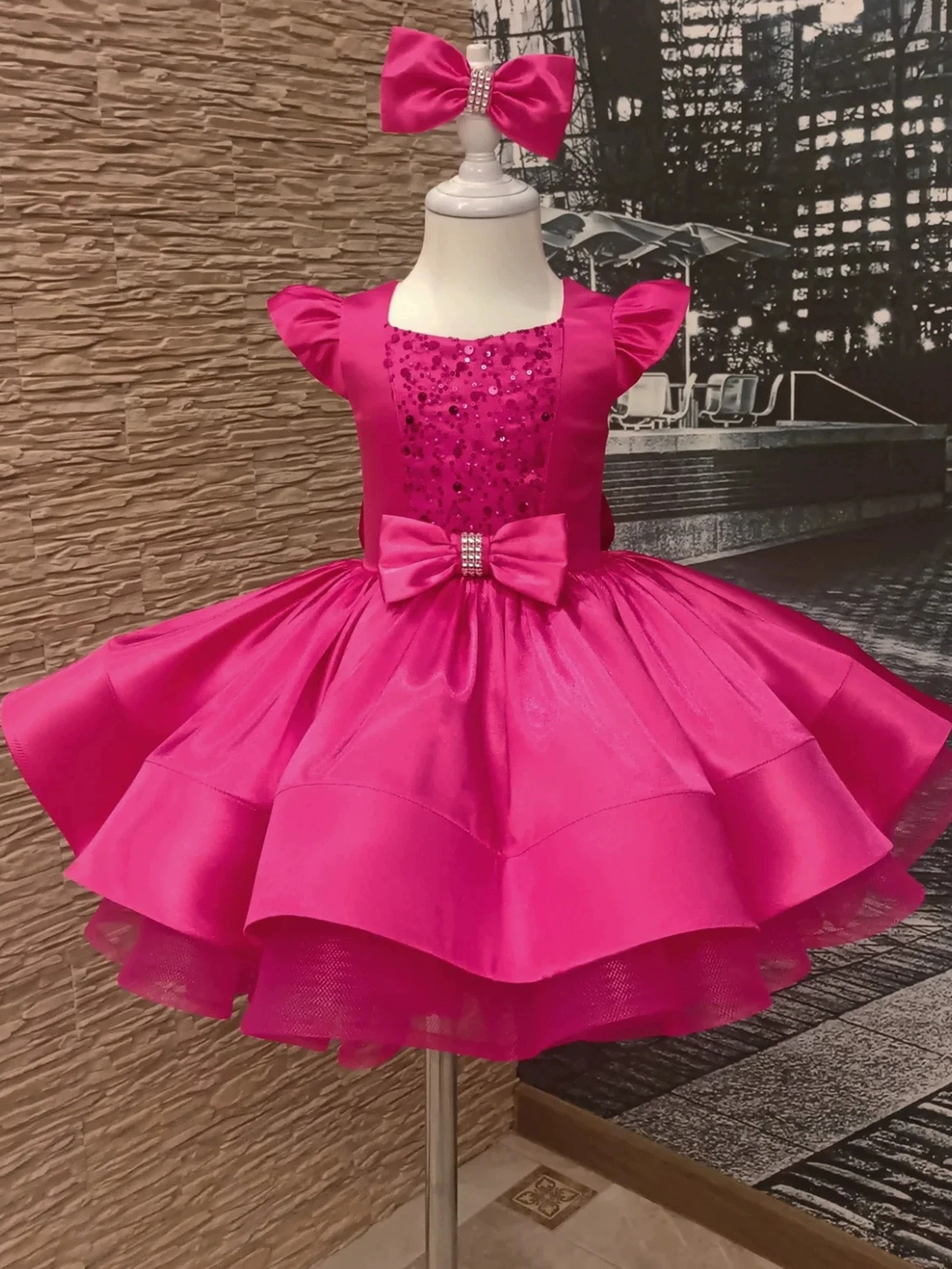 

Детские праздничные платья для девочек на день рождения, костюмы принцесс, наряды для выступлений, одежда для Пасхи и Ид