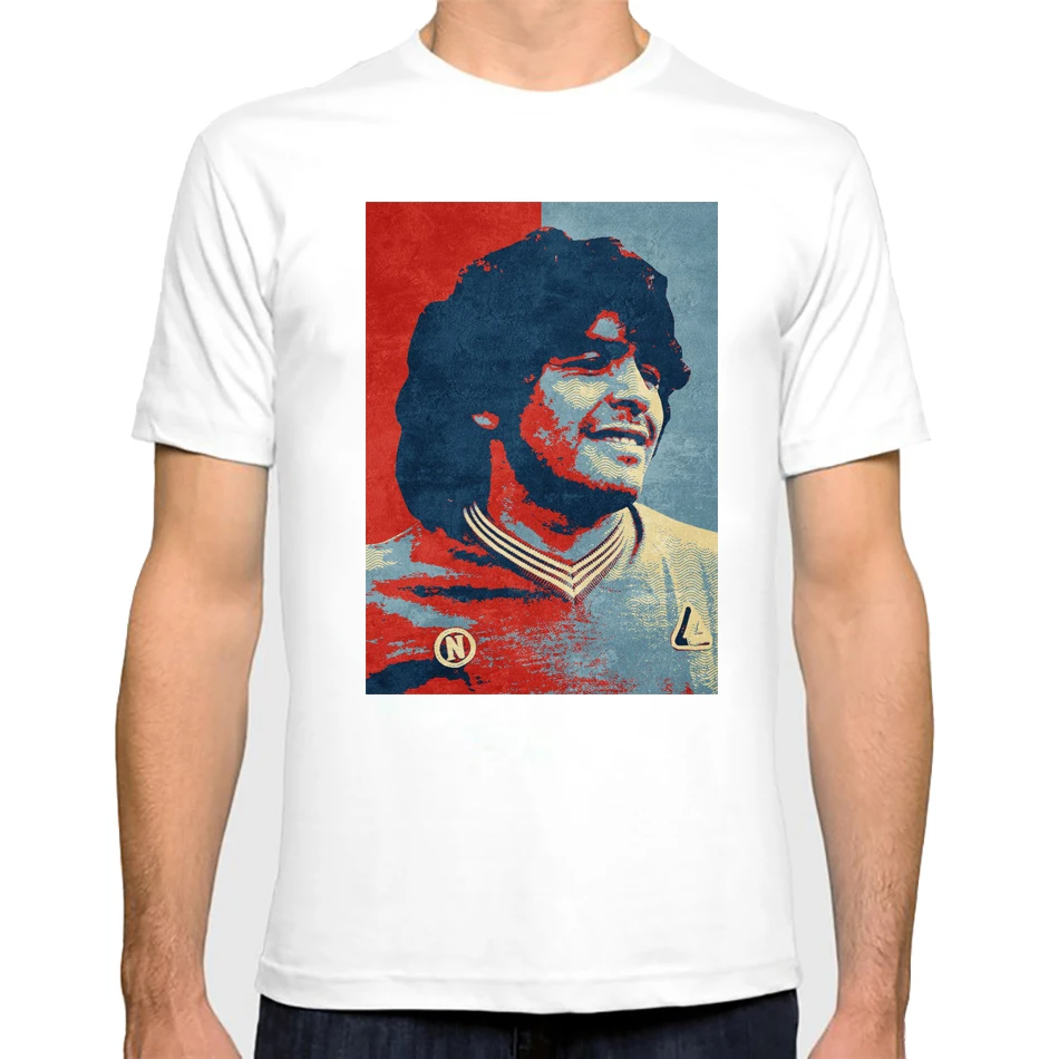 Legendary Diego Armando Maradona T-shirts Men Tee Forever 10 Memorial tshirt