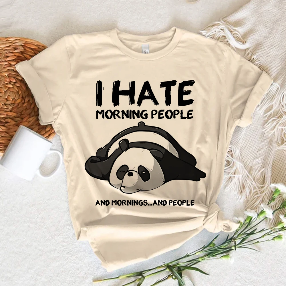 

Panda t shirt women Japanese manga tshirt female 2000s clothing