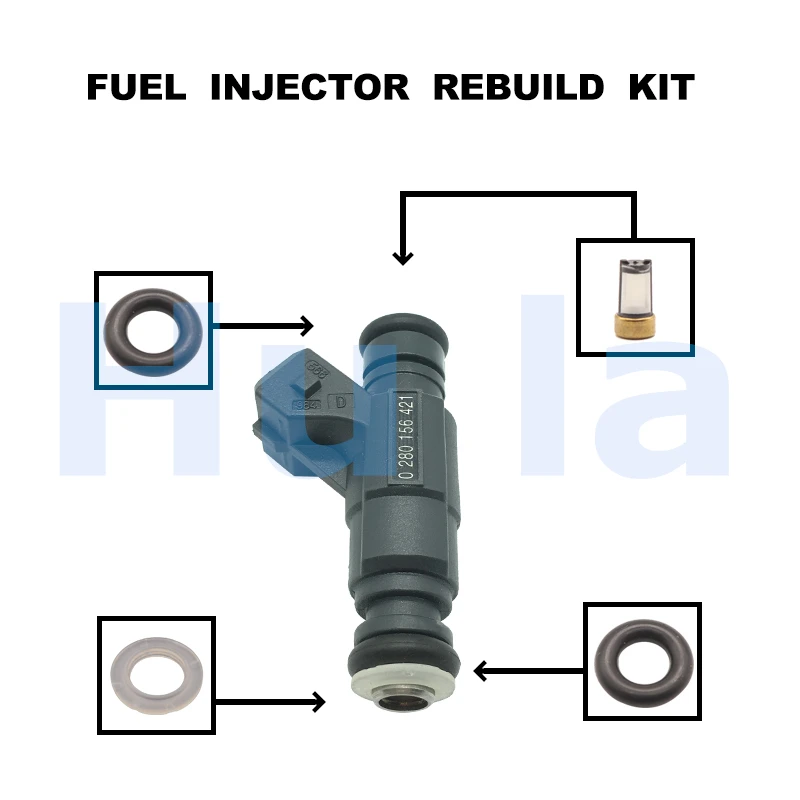 

Fuel injector O-Ring Kit Seals Filters for Buick Excelle 1.6/1.8 0280156421