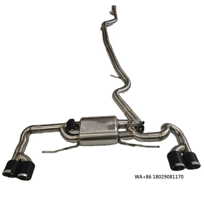 عادم Catback الأداء لـ 325LI G28 2.0T 2018-2023 مع نظام عادم السيارات للتحكم عن بعد #1