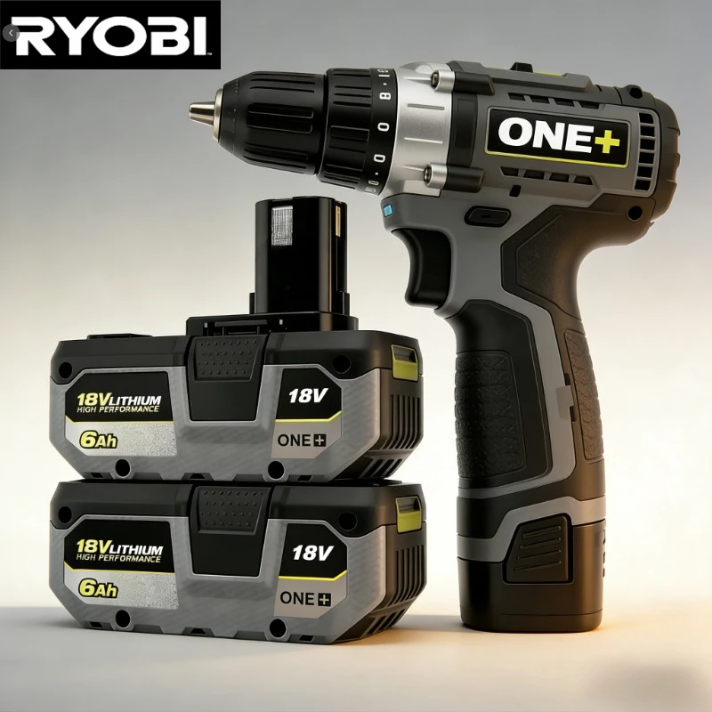 

100% original RYOBI high-performance lithium battery 18V low self discharge, suitable for all tools P107 P108 P109 RB18L20