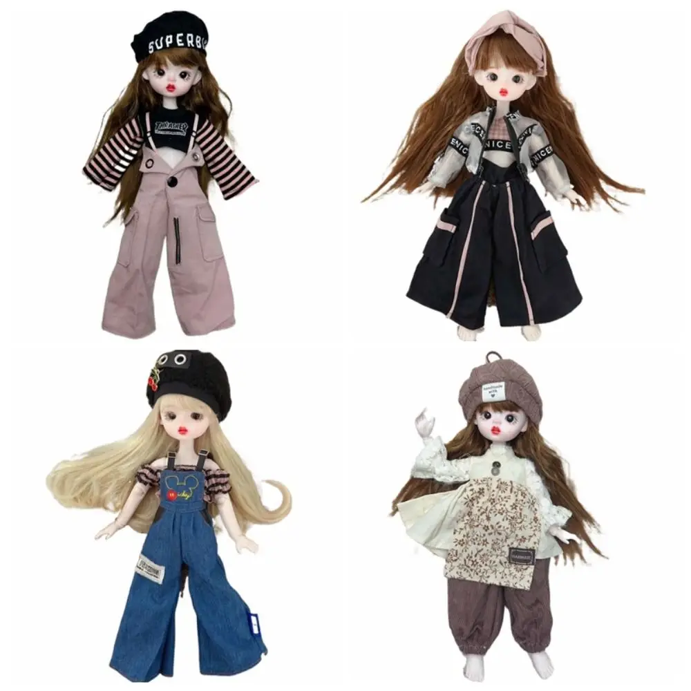 

Doll Accessories Casual Wear 30cm Doll Clothes Dress Up Handmade BJD Doll Dress Cute Sweet DIY Toys Doll Outfit Set Girl Toy
