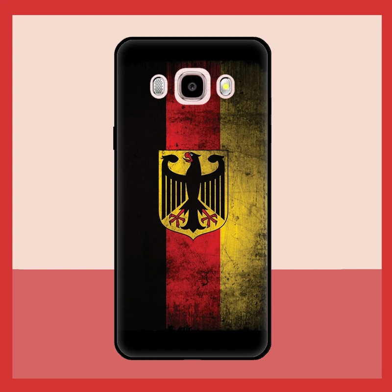 Germany Flag Emblem Case For Samsung Galaxy J3 J5 J7 2017 A3 A5 J1 2016 A7 A9 J8 A6 A8 J4 J6 Plus 2018 Coque