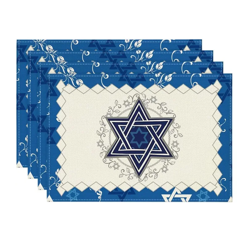 Printed Heat-Resistant Placemat, Washable, Kitchen & Dining Table Mat