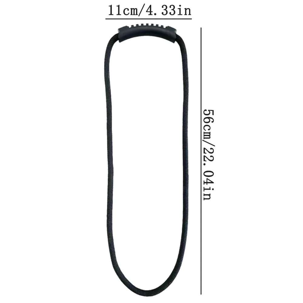 Heavy-Duty Storage Straps Hook and Loop Extension Cord Organizer With Rubber Handle Cord Wrap and Holder for Home Use