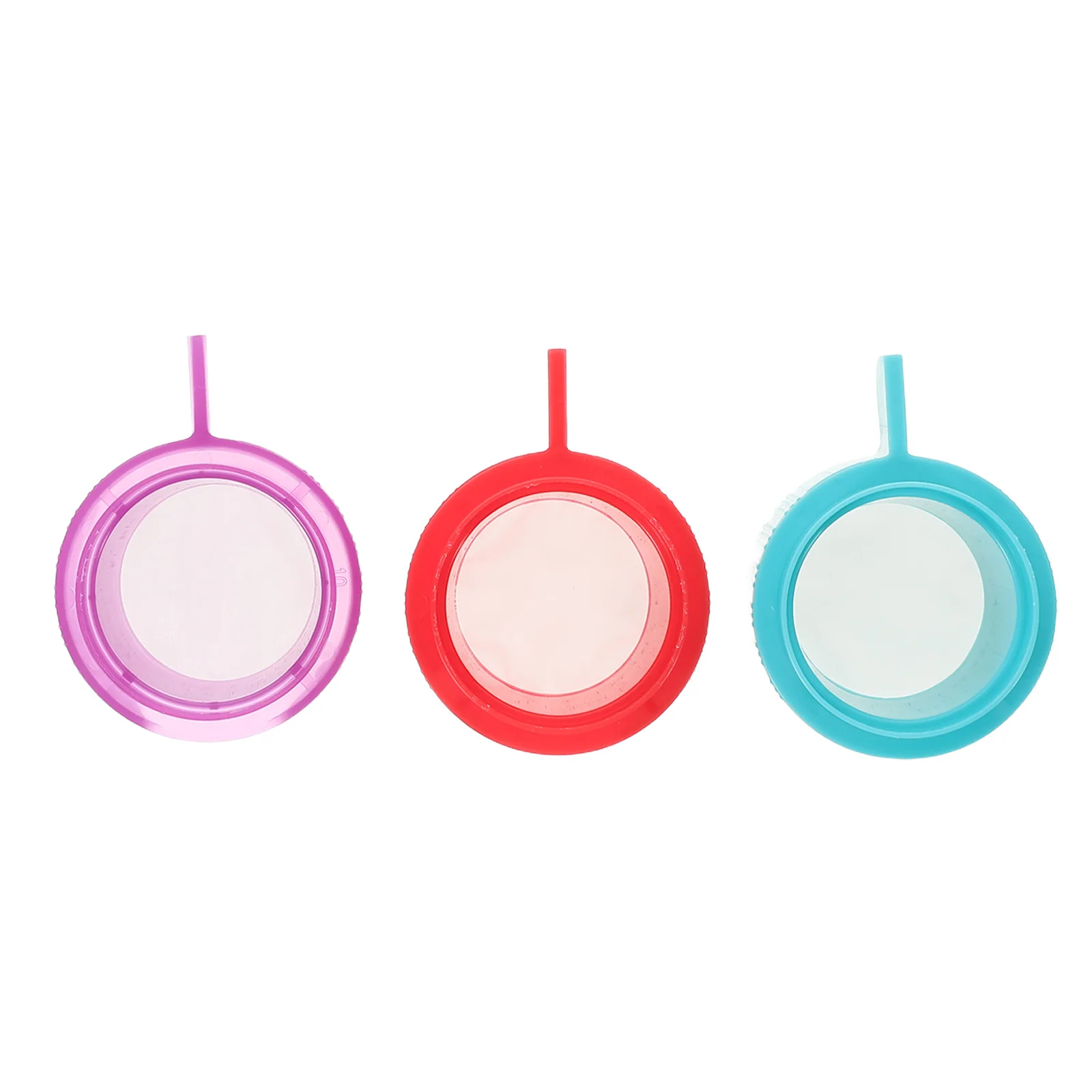 3pcs Cell Strainer Mesh Tool Fine Nylon Mesh Filter For Laboratory Cell Analysis Stackable Sieve Lab Research Supplies Sieve