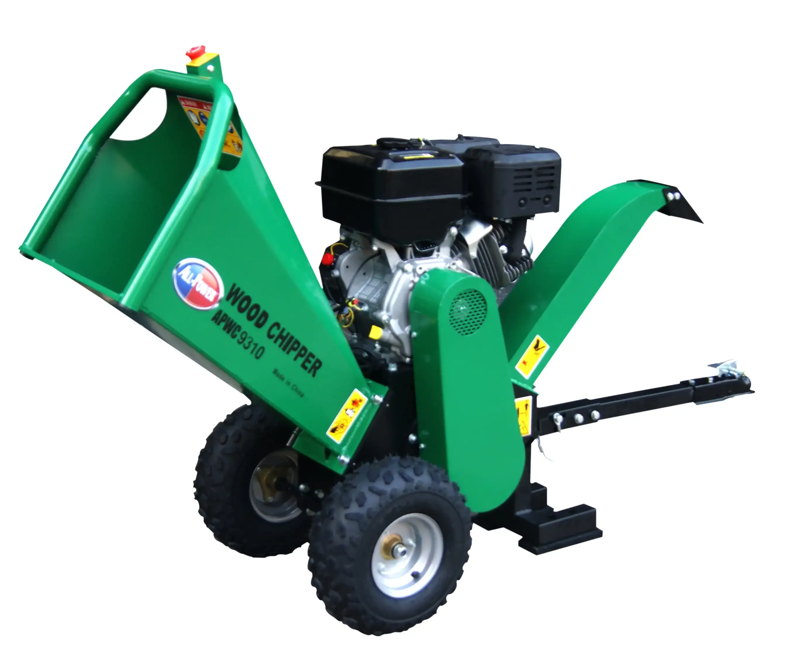 Heavy Duty Durable Wood Chipper Shredder Mulcher-Max 5" Inch Cutting Diameter Capacity Gas Powered 15HP 420cc 5 inch APWC9310 image 2