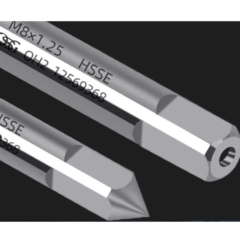 YRFL OSG 3PCS HSS M1~M12 UNC 2-56 W 5/32 Straight Fluted Screw Thread Tap Metric Plug Hand Taps Drill Bit Set Power Hand Tools