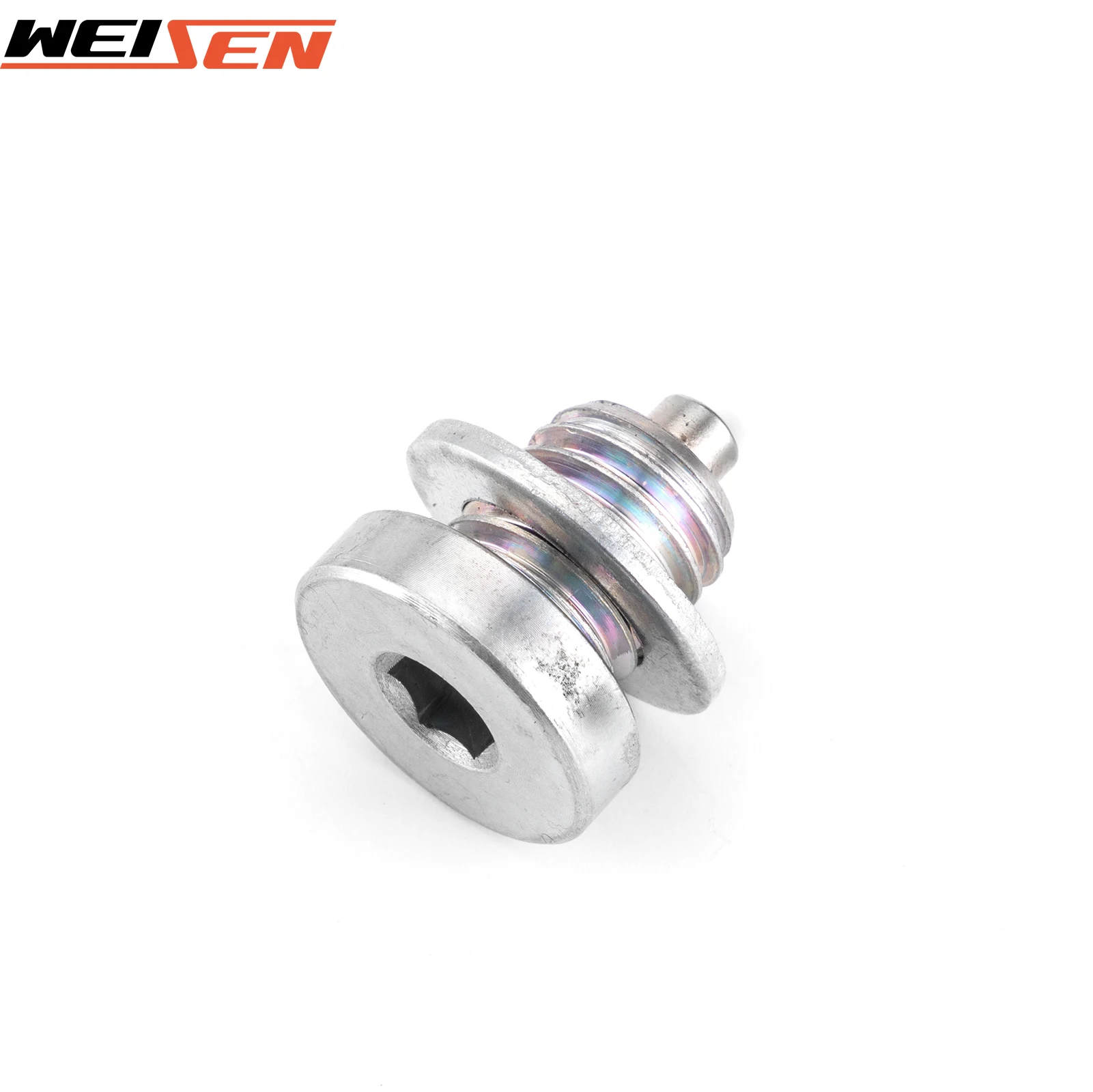 

M12 X 1.75 Engine Oil Pan/Differential/Transmission Drain Plugs with Neodymium Magnet for Motorcycle/truck/suv/sedan/rv/UTV/ATV