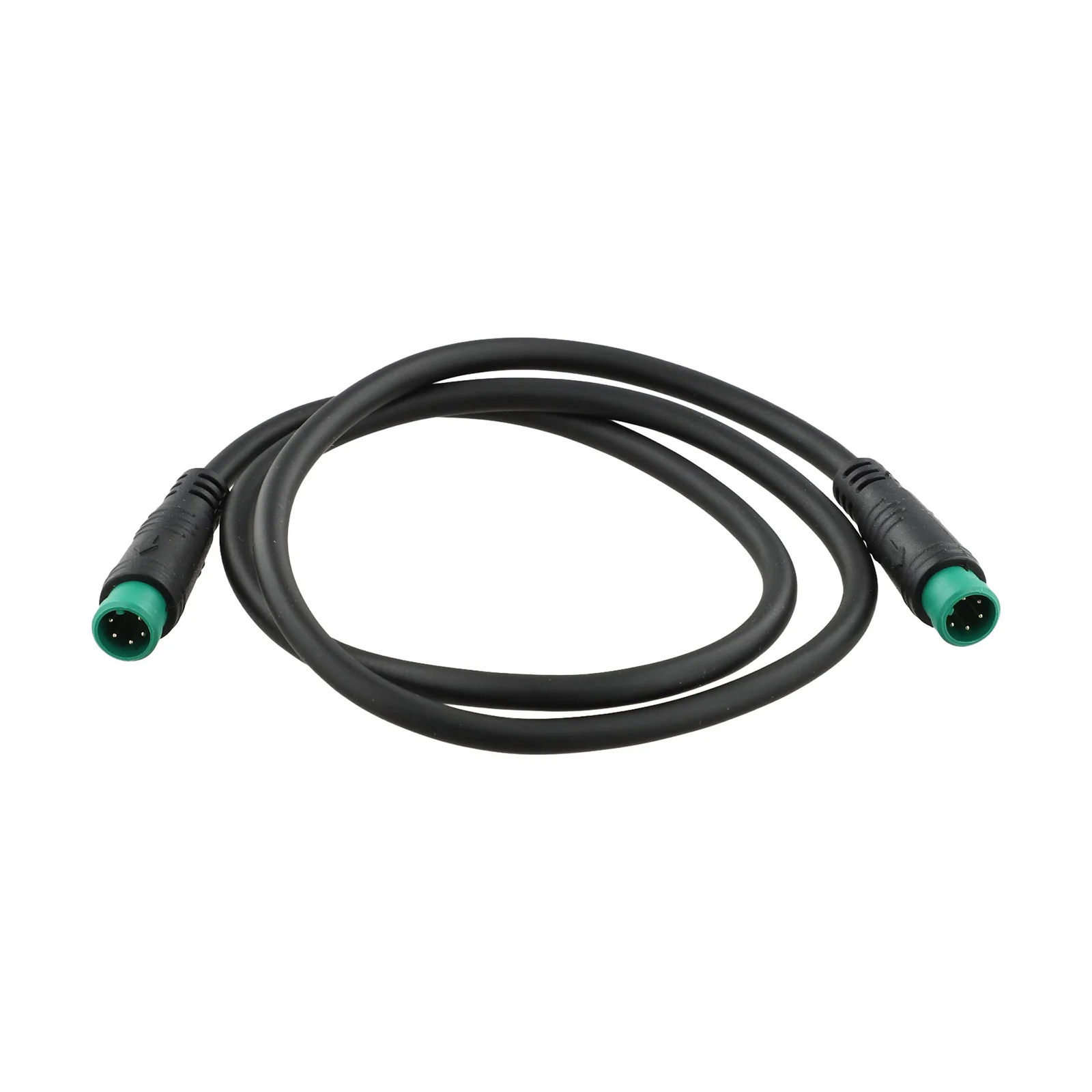 

Black Electric Bike Display Waterproof Adapter For Ebike Display Motor Waterproof Connector Easy To Install Waterproof Joints